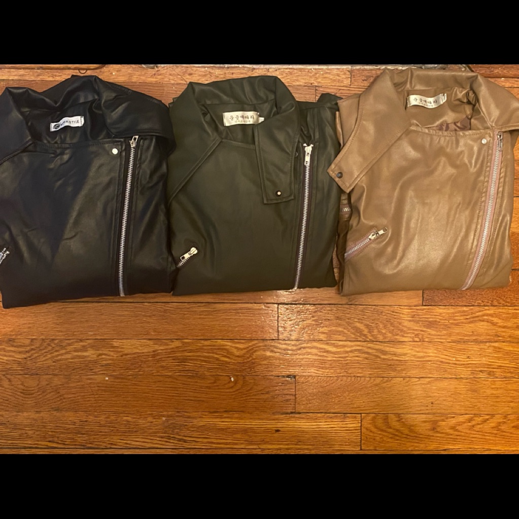 Faux Leather Jackets